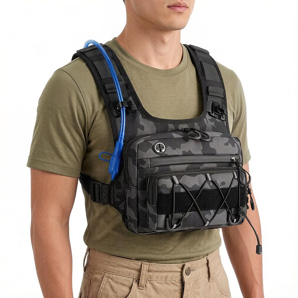 Cycling Gear Vest - Sac de poitrine pour course à