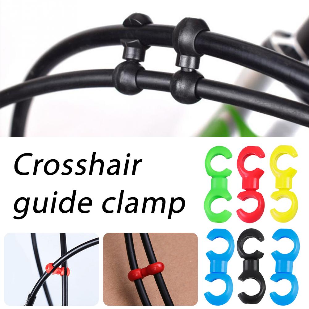 Cycling Gear Guide - 10 pièces de clips de câble