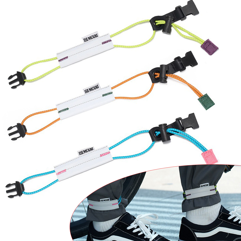 Cycling Gear Usa - Sangle réfléchissante pour pantalon de cyclisme,