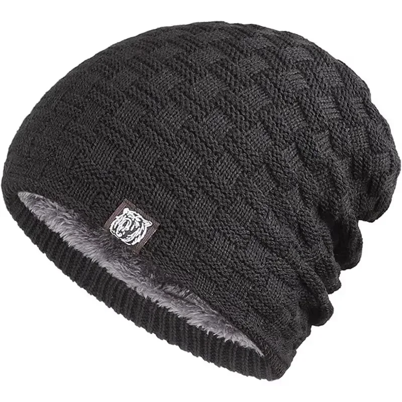 Cycling Gear In Winter - Bonnet à doublure en peluche pour