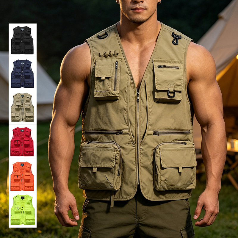Cycling Gear Vest - Gilet de travail d'été pour activités