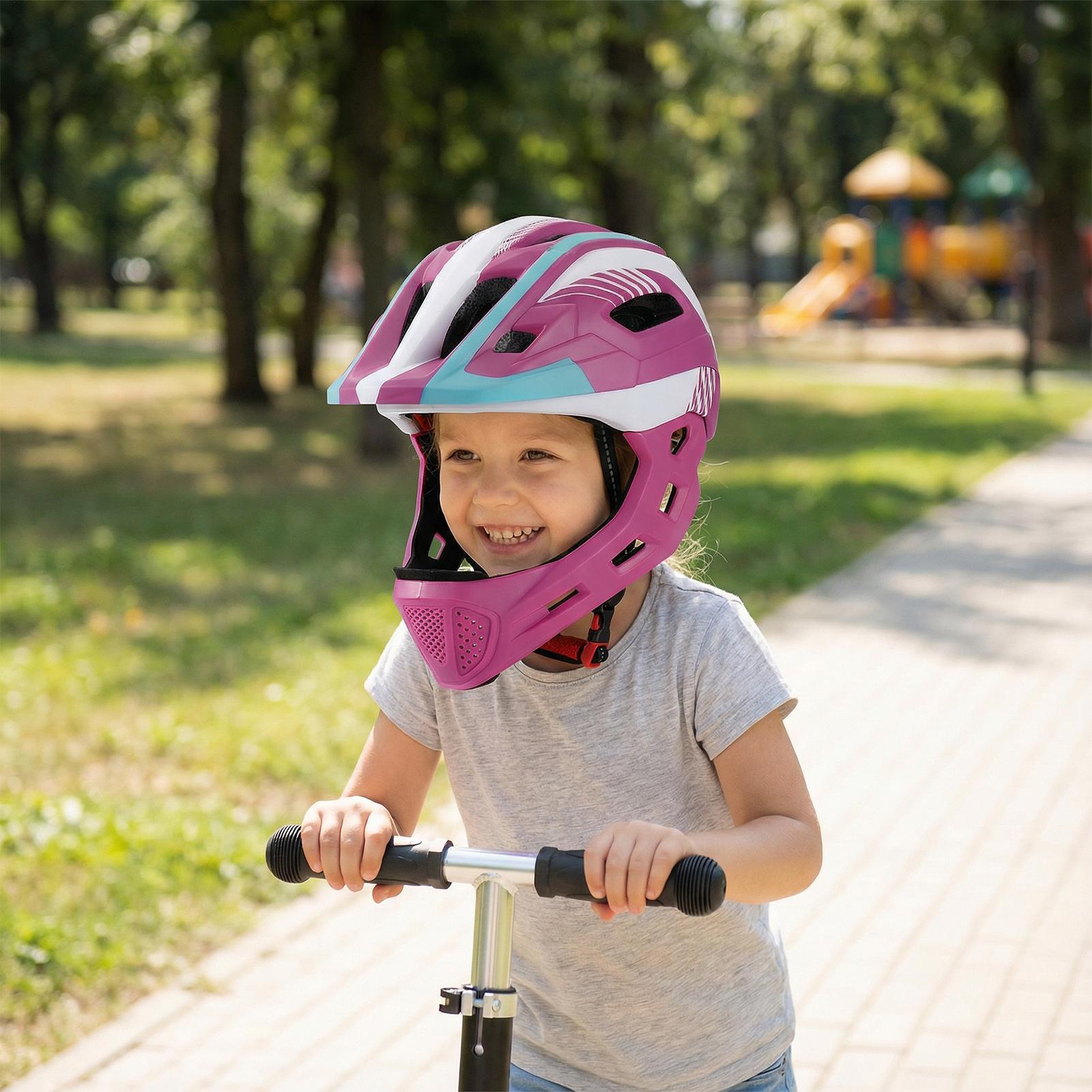Casque intégral pour jeunes, é - Cycling Gear Beginner avis et prix