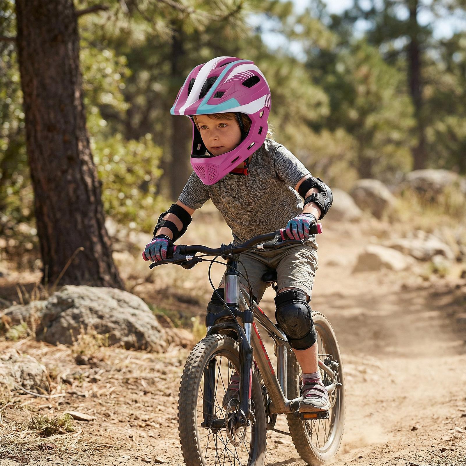 Casque intégral pour jeunes, é - Cycling Gear Beginner avis et prix
