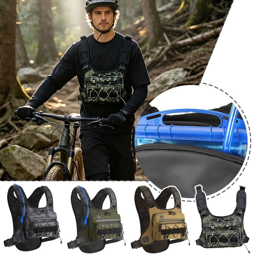 Sac de poitrine pour course à  - Cycling Gear Vest avis et prix