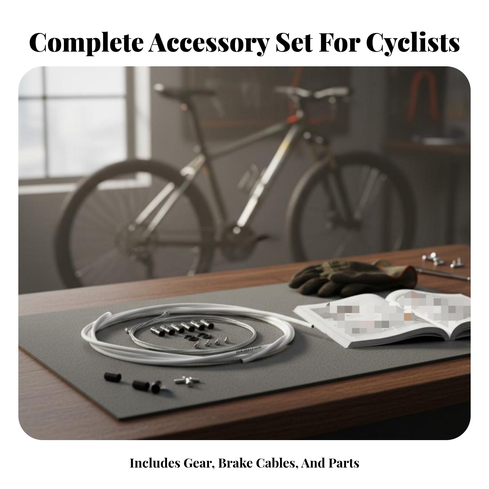 Kit de câbles de frein et de s - Cycling Low Gear avis et prix