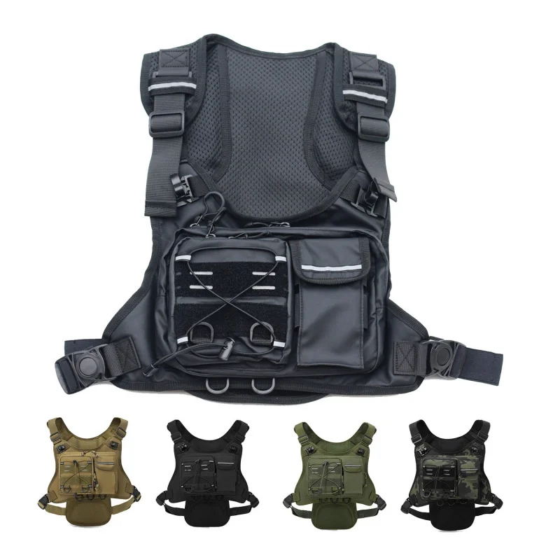 ​ Sac de poitrine tactique de  - Cycling Gear Vest avis et prix