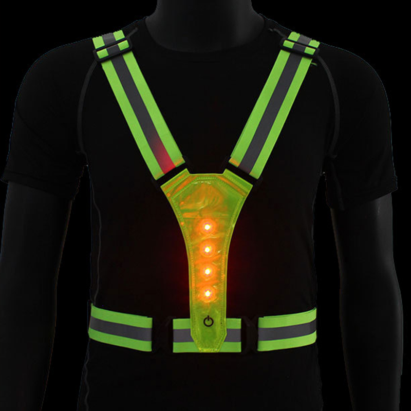 Gilet de sécurité LED réglable - Cycling Gear In Winter avis et prix