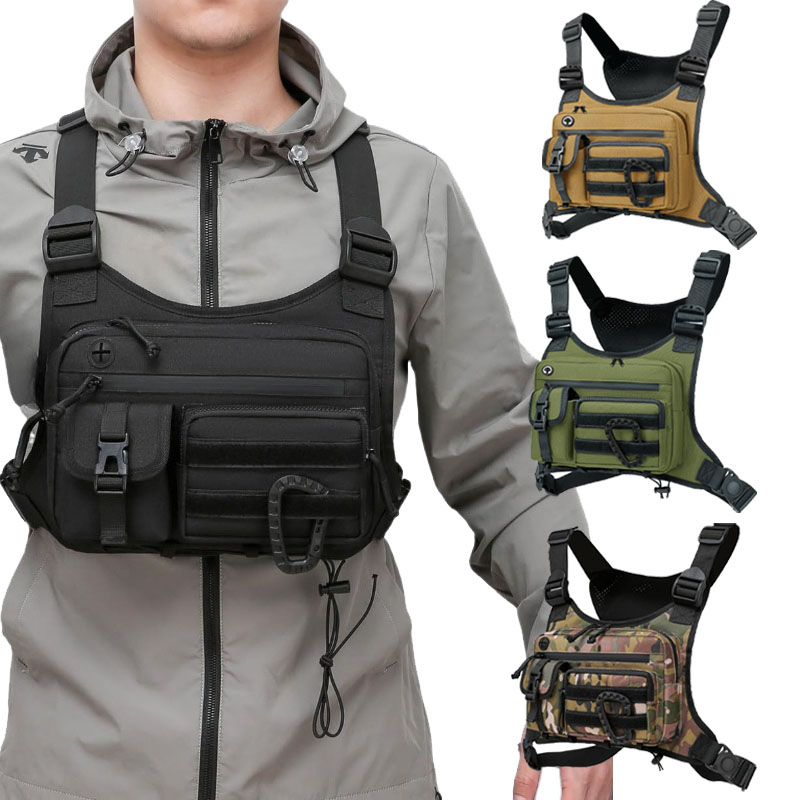 Sac de poitrine tactique pour  - Cycling Gear Vest avis et prix