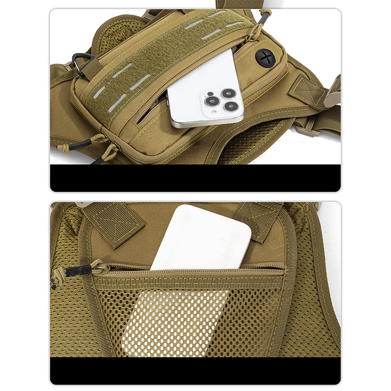 Sac de poitrine tactique, gile - Cycling Gear Vest avis et prix