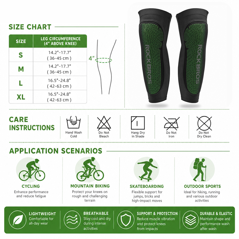 ROCKBROS-Genouillères de prote - Cycling Gear Usa avis et prix