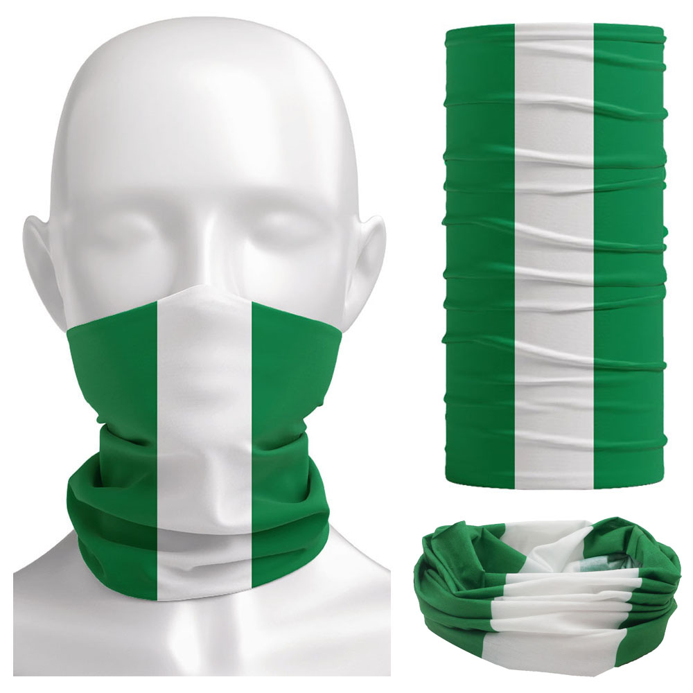 Bandana drapeau du Nigeria pou - Cycling Gear Usa avis et prix