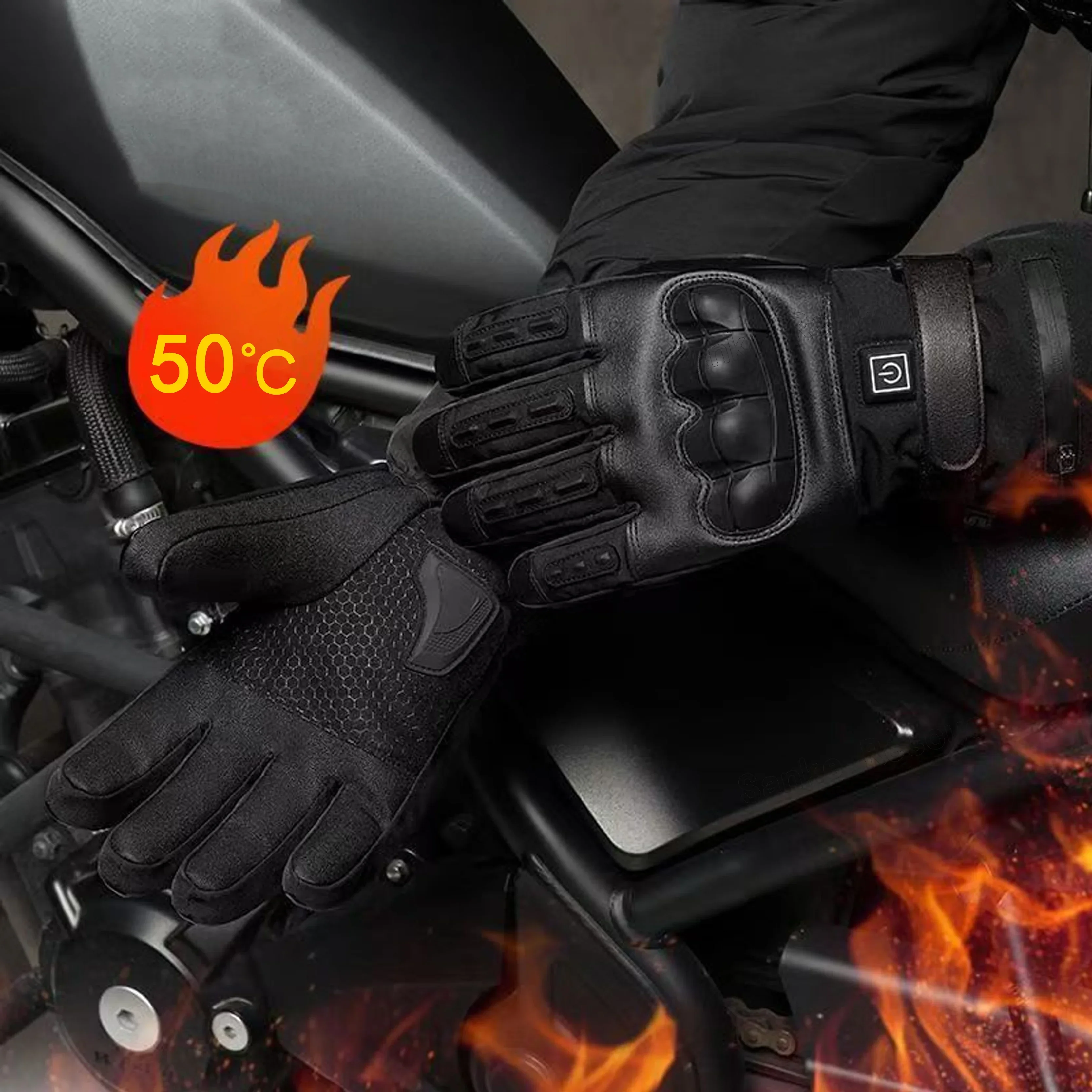Gants de moto chauffants pour  - Cycling Gear In Winter avis et prix